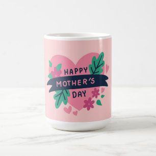 Fröhliche Mutter-Tag-Kaffee-Tasse Kaffeetasse