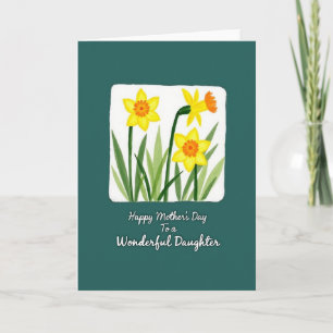 Fröhliche Muttertags-Karte zum Frühling Karte