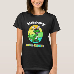 Fröhliche Ost Rawr Süße Häschen Kostüm Ohren Fröhl T-Shirt