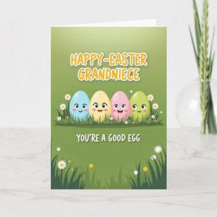 Fröhliche Ostereier Frühling Karte