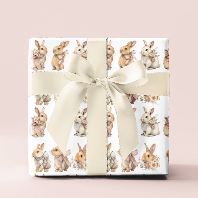 Fröhliche Osterhasen | Oster-Geschenkpapier Geschenkpapier (Von Creator hochgeladen)
