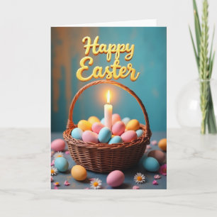 Fröhliche Osterkarte Karte
