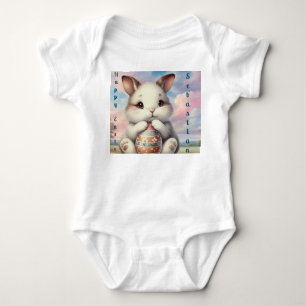 Fröhliche Ostern Baby Strampler