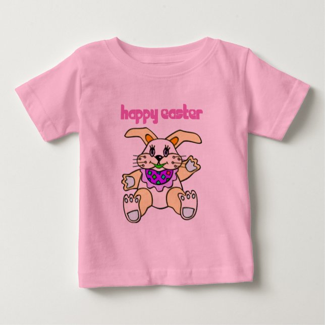 Fröhliche Ostern Baby T-shirt (Vorderseite)
