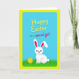 Fröhliche Ostern gestreifte Ei Karte