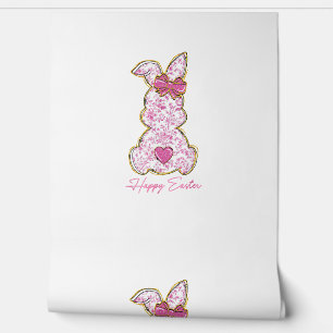 Fröhliche Ostern Häschen Mädchen Ostern Frauen Ros Tapete