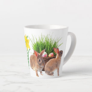 Fröhliche Ostern Hasen Feiertags Saisonal  Milchtasse