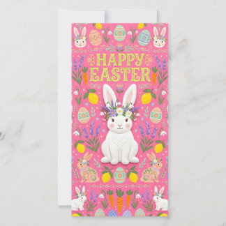 Fröhliche Ostern Hasen Karte