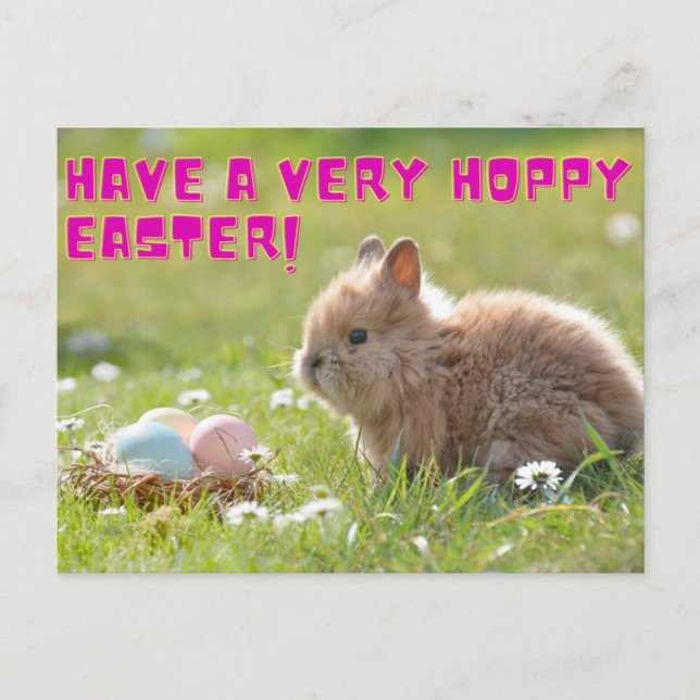 Fröhliche Ostern Karte (Vorderseite)