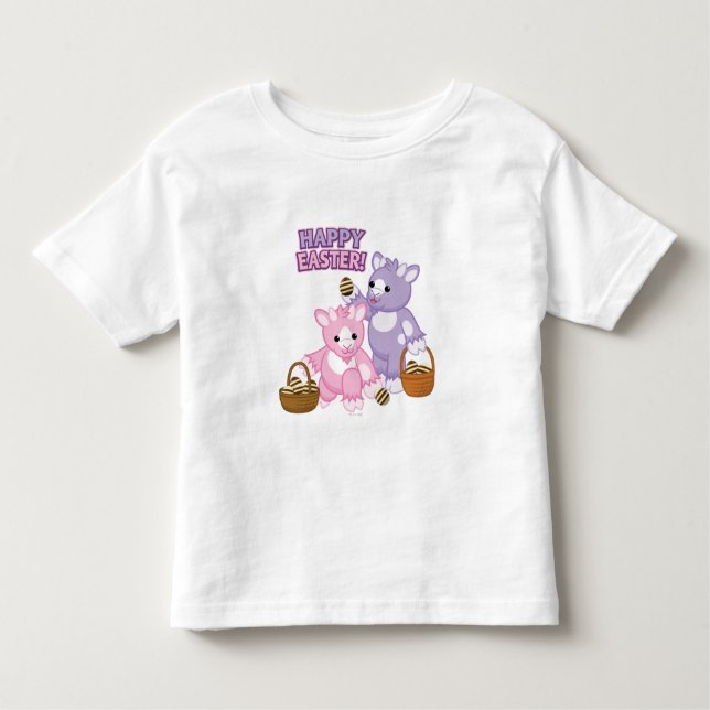 Fröhliche Ostern! Kleinkind T-shirt (Vorderseite)