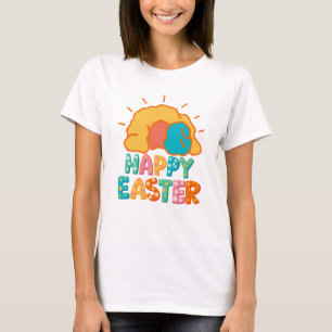 Fröhliche Ostern, leerer Grab-T - Shirt