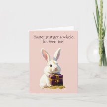Fröhliche Ostern Lustiger Hase Kaninchen Süße Gruß