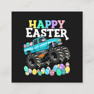 Fröhliche Ostern Monster Truck Ostereier Begleitkarte