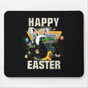 Fröhliche Ostern Monster Truck Ostereier Kleinkind Mousepad