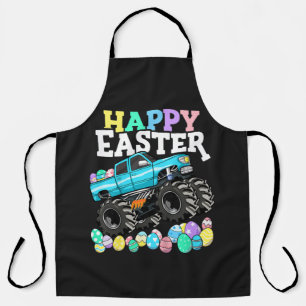 Fröhliche Ostern Monster Truck Ostereier Schürze