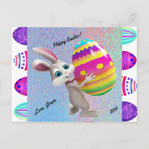 Fröhliche Ostern Postkarte - Personalisieren Sie m