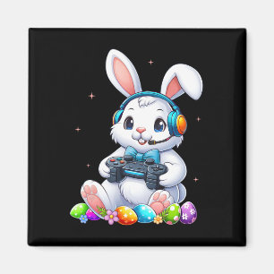 Fröhliche Ostern Shirts Hase Ei Lustig Jungen Mädc Magnet