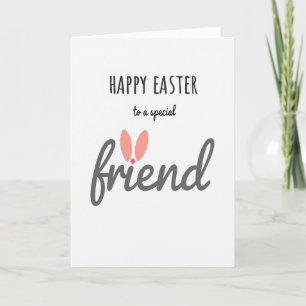 Fröhliche Ostern Spezial Freund Karte