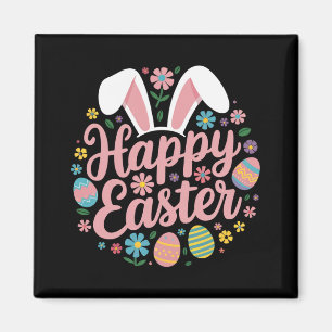 Fröhliche Ostern Sprüche Ei Hase Magnet