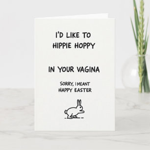 Fröhliche Ostern-Witzige Karte