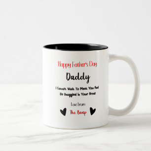 Fröhliche Papa-Liebe des Vaters aus der Tasse