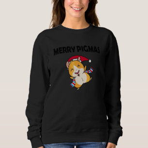 Fröhliche Pigmas-Gesichtsmaske Meerschweinchen Wei Sweatshirt