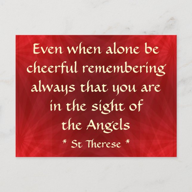 fröhliche Postkarte (Vorderseite)