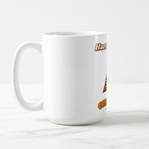 Fröhliche psychedelische Weihnachten Kaffeetasse