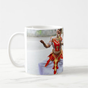 Fröhliche Rabana-Tänzer - Sri-lankisches Festival Kaffeetasse