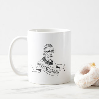 Fröhliche Resistmas Tasse Ruth Bader Ginsburg