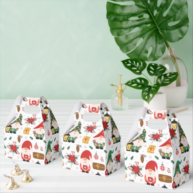Fröhliche saisonale Gnome Geschenkschachtel (Zahlreiche)