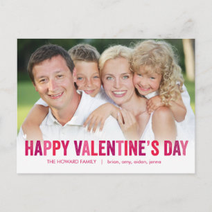 Fröhliche Shades Valentinstag Postkarte