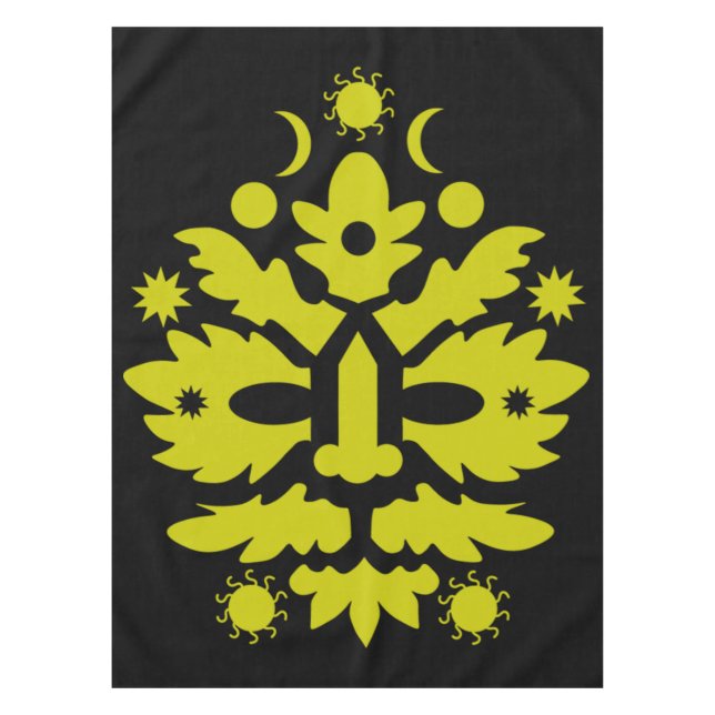 fröhliche Sommersonne Mittelsommer Tischdecke (Vorderseite)