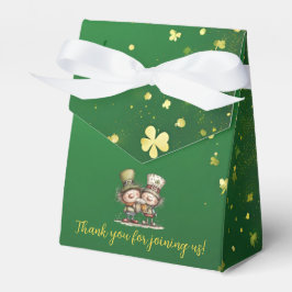 Fröhliche St. Patrick's Day Party-Illustration Geschenkschachtel