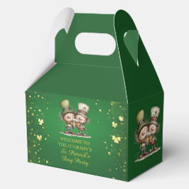 Fröhliche St. Patrick's Day Party-Illustration Geschenkschachtel