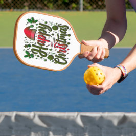 fröhliche Taufe Pickleball Schläger