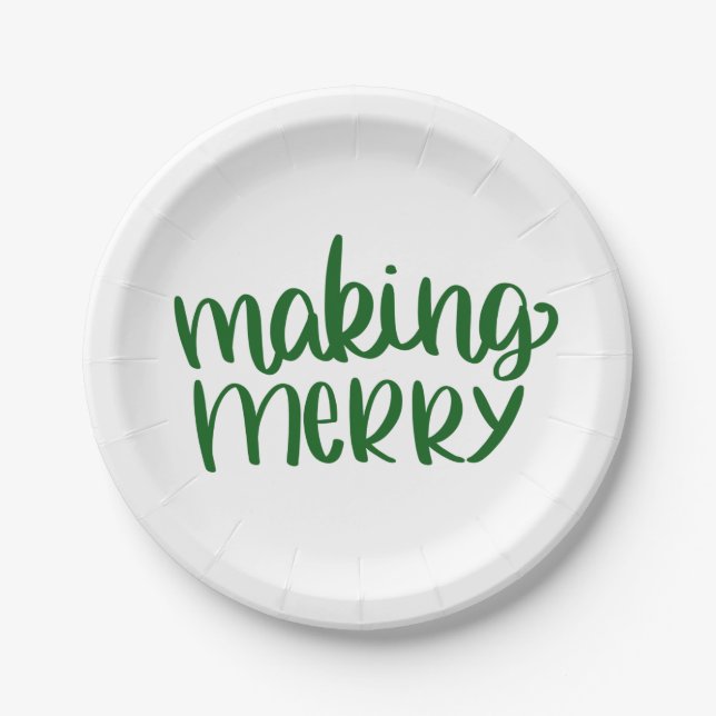 Fröhliche Teller des Grünbuchs (Vorderseite)