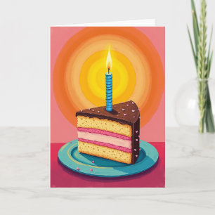 Fröhliche Torte Kreis Karte