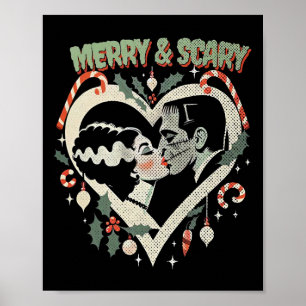 Fröhliche und Beängstigende Weihnachten Frankie un Poster