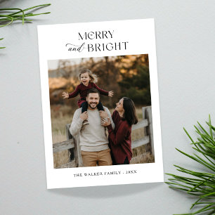 Fröhliche und fröhliche Foto Weihnachten