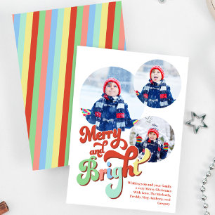 Fröhliche und helle Fotocollage Weihnachten