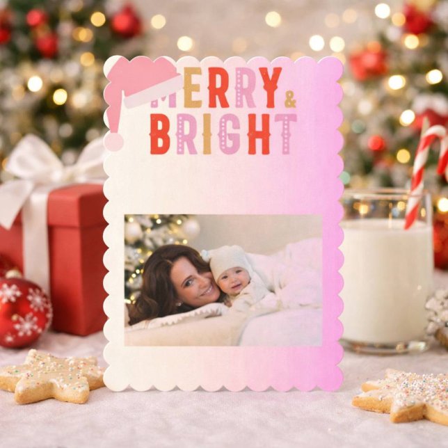 fröhliche und helle Grußkarte Weihnachten Save The Date (Von Creator hochgeladen)