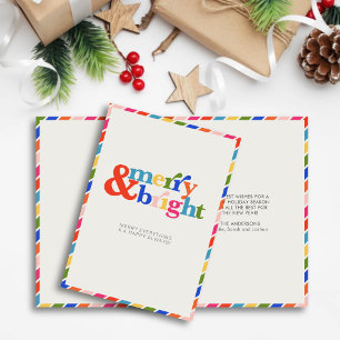 Fröhliche und helle Moderne Minimale Weihnachten