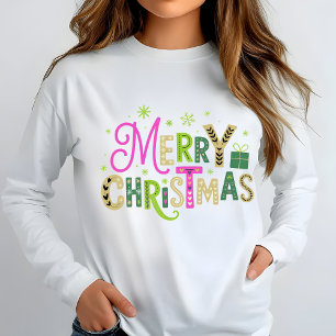 Fröhliche und helle Weihnachten Sweatshirt