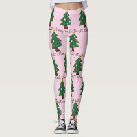 Fröhliche und helle Weihnachtsbaumen in Rosa