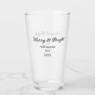 Fröhliche und helle Weihnachtsfeiertage ergänzen M Glas