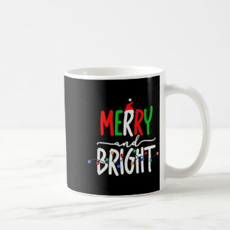 Fröhliche und helle Weihnachtslichter Familien-Pyj Kaffeetasse