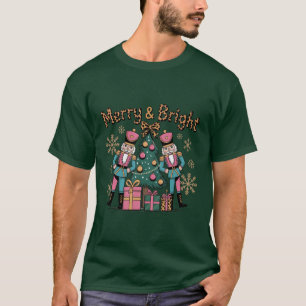 Fröhliche und strahlende Kokette Nussknacker Leopa T-Shirt