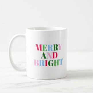 Fröhliche und strahlende Weihnachten Kaffeetasse