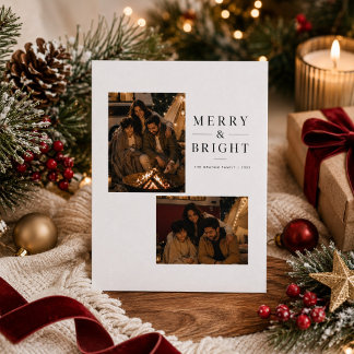 Fröhliche und strahlende Weihnachten mit mehreren